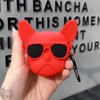 Ốp Silicon Case Bull Dog cho tai nghe Airpods 1 / 2