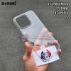 Ốp trong suốt Memumi Clear IPhone 15 Pro Max / 15 Pro / 15 Plus / 15