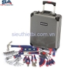 Bộ dụng cụ vali kéo 111 chi tiết Workpro W009030
