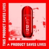 212 VIP Rosé RED This Product Saves Lives Limited Edition