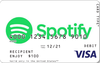 SPOTIFY VISA CARD