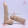 Phê quên lối về cùng dương vật giả gắn tường