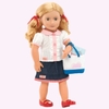 [HÀNG CAO CẤP TỒN KHO] Búp Bê Mỹ Cao cấp 46 cm 18 inch Mắt Chớp - Chính Hãng Our Generation  Doll