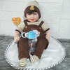  Búp Bê Tái Sinh KEIUMI_NPK Thân Gòn 50 cm, 55 cm, 60 cm Silicon Reborn Toddler Semi Soft Vinyl Doll 22 inch, 24 inch