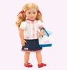 [HÀNG CAO CẤP TỒN KHO] Búp Bê Mỹ Cao cấp 46 cm 18 inch Mắt Chớp - Chính Hãng Our Generation  Doll