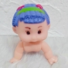 [ xả kho] Búp Bê Nhựa mềm 9 cm Em Bé Tập Bò, mắt thủy tinh Style Yogurtinis 3.5 inch Doll (Hàng tồn kho)