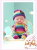 Búp Bê Em Bé Sơ Sinh Ngủ Đông 11 cm 3,5 inch Kèm Trang Phục Dể Thương Sleeping Doll 2024