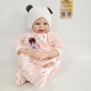 {SALE 50% CÒN 499K} Búp Bê Tái Sinh Thân Gòn Mắt 3D Mềm Mại 55 cm = 22 inch NPK Olivia Reborn Vinyl Doll PVN4413