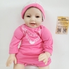 {SALE 50% CÒN 499K} Búp Bê Tái Sinh Thân Gòn Mềm Mại Bé Cười 2 Răng 55 cm = 22 inch NPK Reborn Vinyl Doll PVN4410