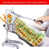 Máy Ép Đùn Khoai Tây Chiên Kiểu Pháp Siêu Dài 30 Cm Bằng Thép Không Gỉ (Tặng Kèm Vỉ Chiên) PVN5785