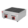 Máy Làm Bánh Bạch Tuộc Fuqi Takoyaki Nhật Bản Loại 56 Lỗ Xài Gas Style Takoyaki Machine Fish Ball Grill PVN5738