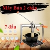 Máy Ép Tay Làm Làm Bún, Bánh Canh, Làm Mì Tươi 7 Đầu Đa Năng Inox Cao Cấp 2 Chân PVN177