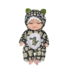 Búp Bê Em Bé Sơ Sinh Ngủ Đông 11 cm 3,5 inch Kèm Trang Phục Rừng Xanh Sleeping Doll 2024