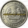 Xu 50 cents Singapore 2013