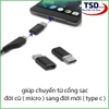 Đầu Chuyển Cổng Micro Usb Sang Type C Chính Hãng Xiaomi