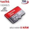 Thẻ Nhớ SanDisk Ultra 32GB 100MB/s MicroSDXC UHS-I A1 Chính Hãng