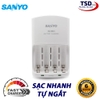 Bộ Sạc Pin AA / AAA Sanyo Eneloop Chính Hãng