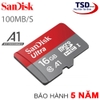 Thẻ Nhớ SanDisk Ultra 16GB 100MB/s MicroSDXC UHS-I A1 Chính Hãng