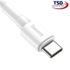 Cáp Sạc Nhanh Baseus Mini White Cổng Type C Chính Hãng ( Quick Charging & Sync Data TPE Cable )