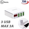 Củ Sạc Đa Năng 3 Cổng USB Hoco C15 Chính Hãng