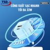 Củ Sạc Nhanh 33W 2 Cổng Remax RP-U26 Chính Hãng