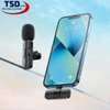 Bộ 2 Microphone Remax K03 Không Dây Thu Âm Cài Áo Hỗ Trợ LiveStream, Quay Video Chính Hãng