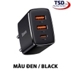 Củ Sạc Nhanh Baseus 30W Compact Quick Charger ( USB Dual Port + Type C, 30w PD / QC3.0 Multi Quick Charge Support )