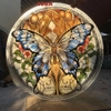 Mặt bàn tròn điêu khắc tranh 3D Coba Artglass