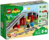 Đồ chơi LEGO Duplo 10872 - Bộ Đường Ray Xe Lửa và Cầu (LEGO 10872 Train Bridge and Tracks)