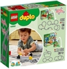 Đồ chơi LEGO Duplo 10882 - Bộ Đường Ray Xe Lửa và thanh chắn (LEGO 10882 Train Tracks)