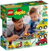 Đồ chơi LEGO Duplo 10886 - Xếp Hình Xe Hơi, Xe Tải, Trực Thăng của Bé (LEGO 10886 My First Car Creations)