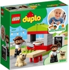 Đồ chơi LEGO Duplo 10927 - Cửa Hàng Pizza của Bé (LEGO 10927 Pizza Stand)