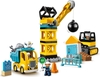 Đồ chơi LEGO Duplo 10932 - Bộ Xe Công Trường của Bé (LEGO 10932 Wrecking Ball Demolition)