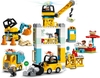 Đồ chơi LEGO Duplo 10933 - Cần Cẩu Xây Dựng của Bé (LEGO 10933 Tower Crane & Construction)