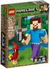 Đồ chơi LEGO Minecraft 21148 - Mô Hình Minecraft Steve và Chim Vẹt (LEGO 21148 Minecraft Steve BigFig with Parrot)