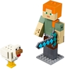 Đồ chơi LEGO Minecraft 21149 - Mô Hình Minecraft Alex chăn Gà (LEGO 21149 Minecraft Alex BigFig with Chicken)