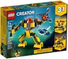 Mô hình LEGO Creator 31090 - Xếp hình Người Máy Thám Hiểm Đại Dương - Tàu Ngầm 3-trong-1 (LEGO 31090 Underwater Robot)