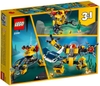 Mô hình LEGO Creator 31090 - Xếp hình Người Máy Thám Hiểm Đại Dương - Tàu Ngầm 3-trong-1 (LEGO 31090 Underwater Robot)