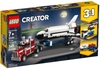 Mô hình LEGO Creator 31091 - Xe Tải chở Phi Thuyền (LEGO 31091 Shuttle Transporter)