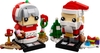 Đồ chơi LEGO Brickheadz 40274 - Ông Giá Noel và Bà Già Noel (LEGO 40274 Mr. & Mrs. Claus)