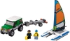 Đồ chơi LEGO City 60149 - Xe Tải chở Thuyền Catamaran (LEGO City 4x4 with Catamaran 60149)