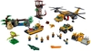 Đồ chơi LEGO City 60162 - Đội Trực Thăng Vận Chuyển Rừng (LEGO City Jungle Air Drop Helicopter)