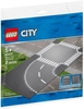 Đồ chơi LEGO City 60237 - Ngã Tư và đường Cong (LEGO 60237 Curve and Crossroad)