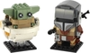 Đồ chơi LEGO Brickheadz 75317 - Em Bé Yoda và Mandalorian (LEGO 75317 The Mandalorian & The Child)