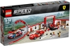 Đồ chơi lắp ráp LEGO Speed Champion 75889 - Đội Xe Đua Ferrari (LEGO Speed Champion 75889 Ferrari Ultimate Garage) giá rẻ tại cửa hàng LegoHouse.vn LEGO Việt Nam