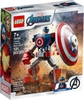 Đồ chơi LEGO Super Heroes Marvel 76168 - Bộ Giáp Captain America (LEGO 76168 Captain America Mech Armor)