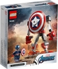 Đồ chơi LEGO Super Heroes Marvel 76168 - Bộ Giáp Captain America (LEGO 76168 Captain America Mech Armor)