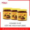 Combo 3 cốt me tách hạt Mikiri 250g