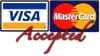 Chấp nhận thanh toán quẹt thẻ Visa và Master Card