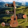 Đàn Ukulele Concert Hola Deluxe Mahogany